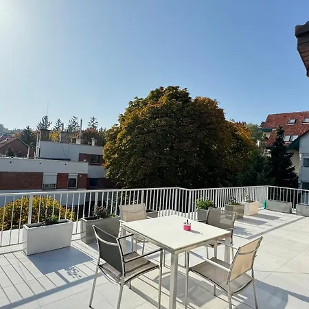 Luxury Penthouse On Rosehill With Free Garage Apartman Budapest Kültér fotó